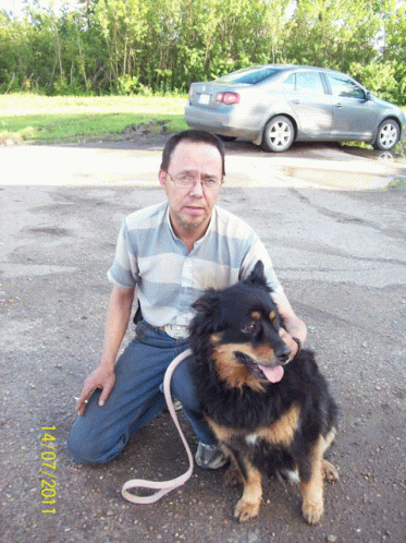 Me And Daisy My Old Dog GIF