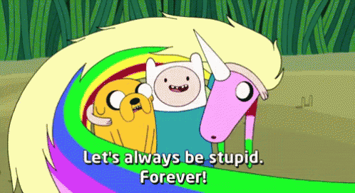 Forever! GIF - Friends Bf Fs Adventure Time GIFs