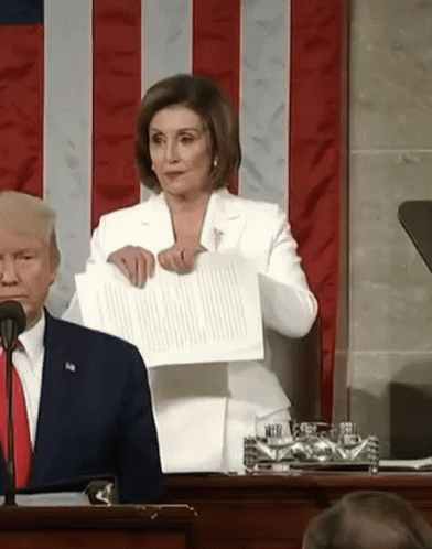 Nancy Pelosi Ripping GIF - Nancy Pelosi Ripping Speech GIFs