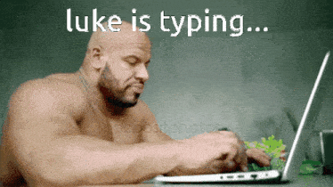 Luke Is Typing GIF - Luke Is Typing Luke GIFs