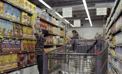 Moms At The Grocery Store GIF - Grocery Shopping Nope GIFs