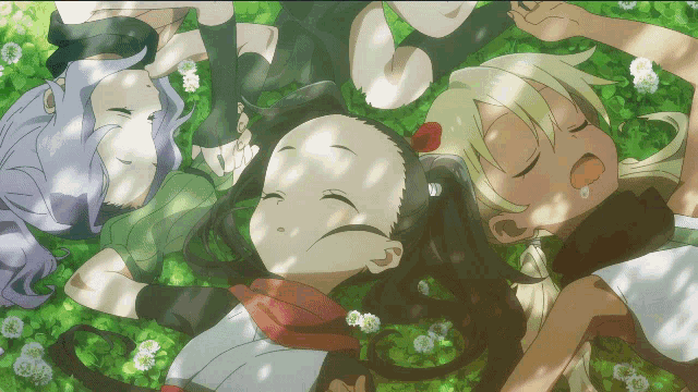 Anime Sleep Tsubaki Kunoichi GIF - Anime Sleep Tsubaki Kunoichi Asagao GIFs