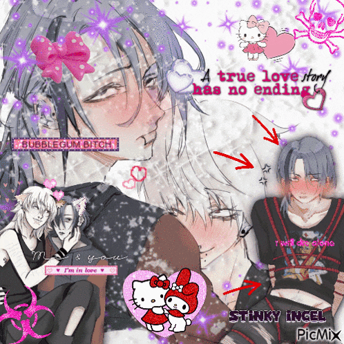 a true love story has no ending written on the bottom of a picture