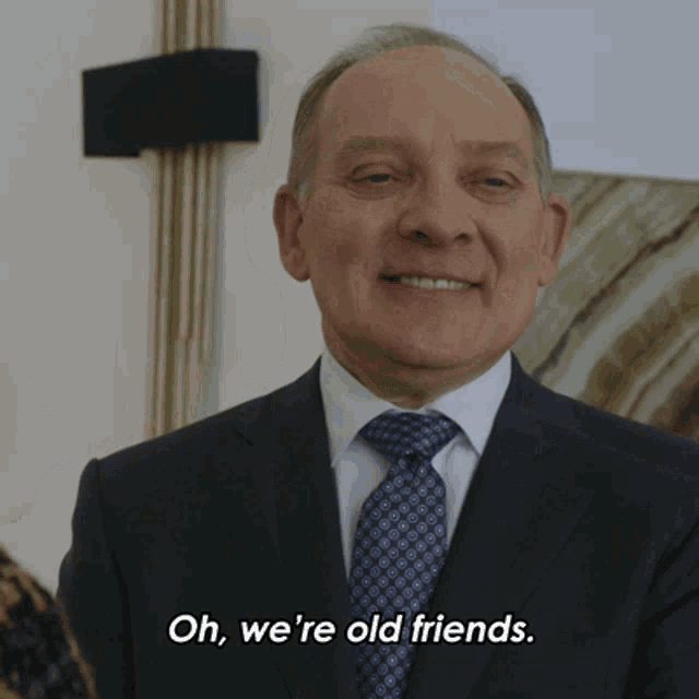 Oh Were Old Friends David Lee GIF - Oh Were Old Friends David Lee The Good Fight GIFs