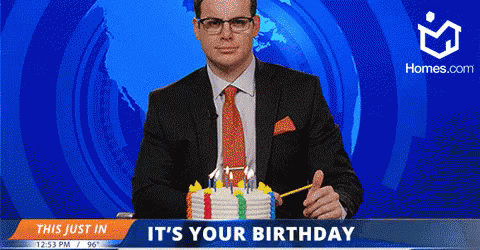 Birthday Look Down GIF - Its Your Birthday This Just In Cake GIFs