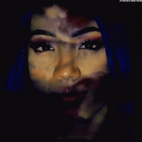 Sasha Banks Cloudy GIF - Sasha Banks Cloudy Blue GIFs
