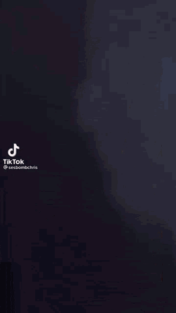 a tik tok video of a person standing in a hallway .