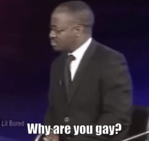 Why Are You Gay Gay GIF - Why Are You Gay Gay Why GIFs