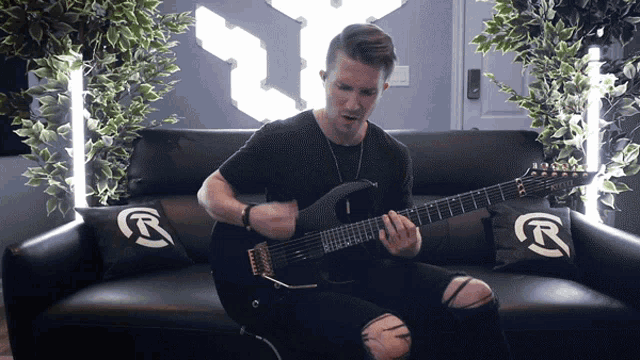 Playing Guitar Cole Rolland GIF