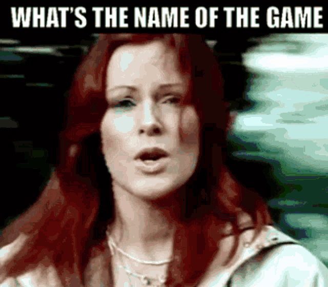 Abba The Name Of The Game GIF