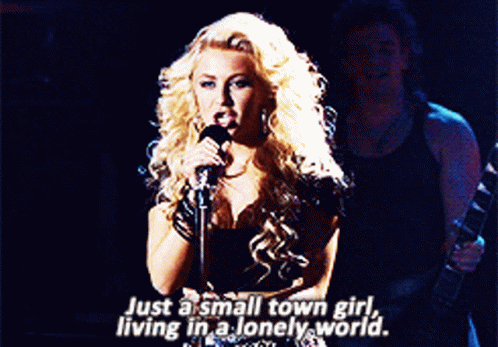 Rock Of Ages Sherrie Christian GIF - Rock Of Ages Sherrie Christian Just A Small Town Girl GIFs