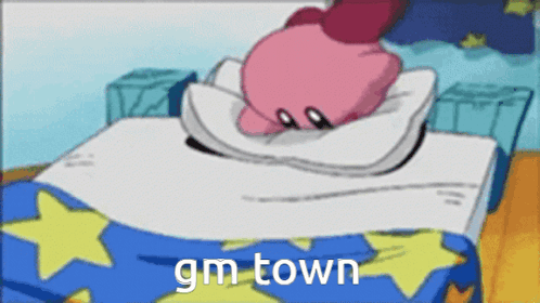 Gm Town Kirby GIF - Gm Town Kirby Big Town GIFs