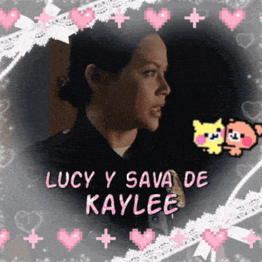 a picture of a police officer with the name lucy y sava de kaylee on it