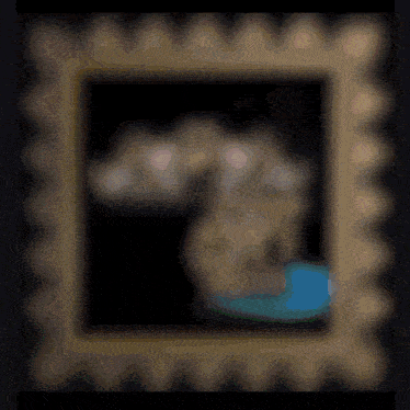 a card with the word art on it in gold