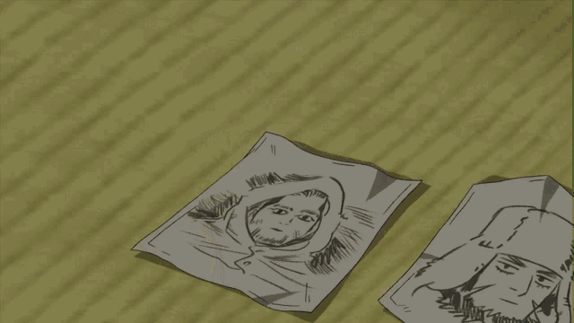 a man wearing a hat with a circle on it is laying on the floor