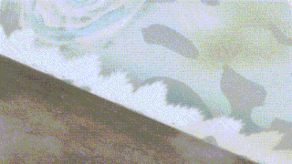 a close up of a piece of paper with a floral pattern on it