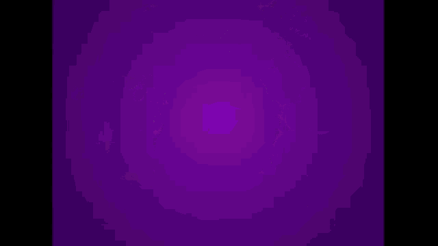 a purple background with three candles and fireworks