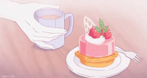 Sweets Anime GIF - Sweets Anime Tea GIFs