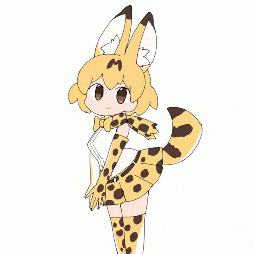 Serval Tail Wagging GIF - Serval Tail Wagging Taro GIFs