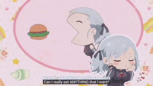 a cartoon character says i 'm really big eater you know