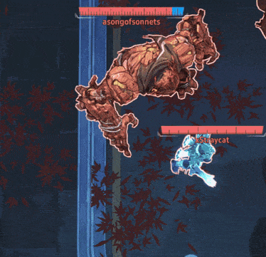 a screenshot of a video game with xstraycat and asorgofsonnets
