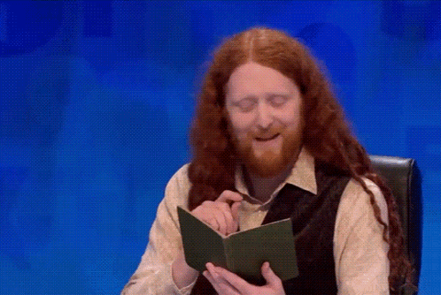 Maybe Alasdair Beckett King GIF - Maybe Alasdair Beckett King 8 Out Of 10 Cats Does Countdown GIFs