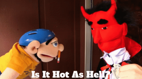 Sml Craig The Devil GIF - Sml Craig The Devil Is It Hot As Hell GIFs