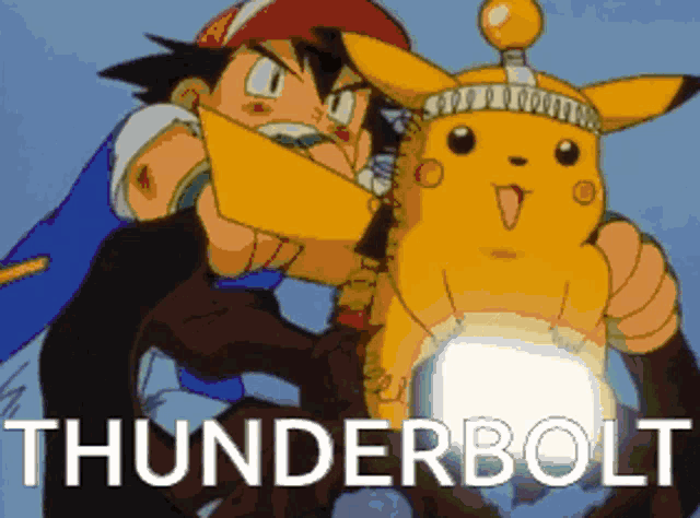 Thunderbolt Pikachu GIF - Thunderbolt Pikachu Pokemon GIFs