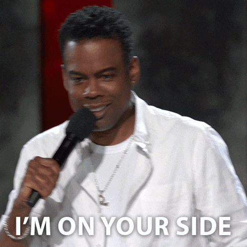 Im On Your Side Chris Rock GIF - Im On Your Side Chris Rock Chris Rock Selective Outrage GIFs