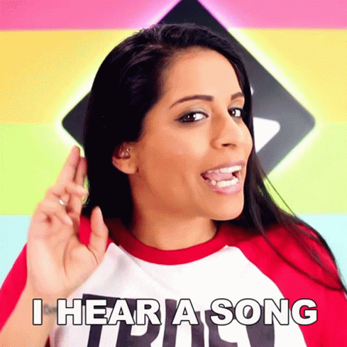 I Hear A Song Lilly Singh GIF - I Hear A Song Lilly Singh I Know This Song GIFs