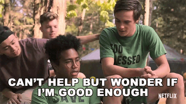 Cant Help But Wonder If Im Good Enough Will GIF - Cant Help But Wonder If Im Good Enough Will George GIFs