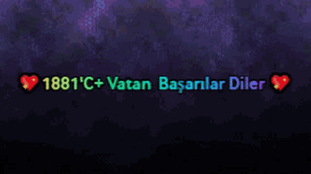 a purple background with the words 1881 c + vatan basanlar diler
