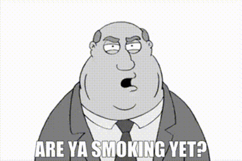 Areyasmokingyet Family Guy GIF - Areyasmokingyet Family Guy Smoke GIFs