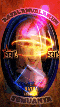a picture of a woman with the name natha anggota written on it