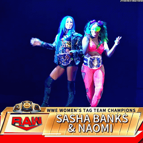 Sasha Banks Naomi GIF - Sasha Banks Naomi Entrance GIFs