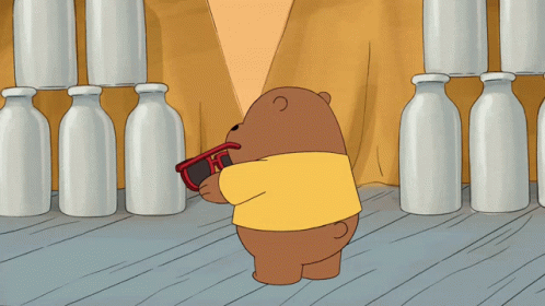 Shades On Grizzly Bear GIF - Shades On Grizzly Bear We Bare Bears GIFs