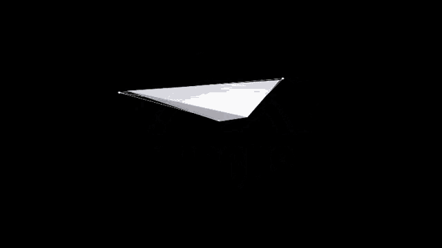 a black and white image of a geometric object