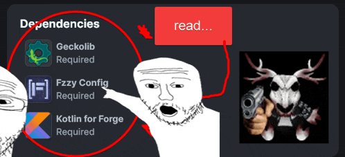 a black and white drawing of a man pointing at a red button that reads " read "
