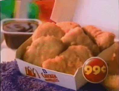 Mcdonalds Chicken Mcnuggets GIF - Mcdonalds Chicken Mcnuggets 90s GIFs