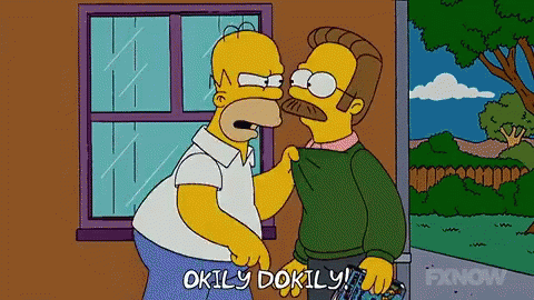 Okilydokily The Simpsons GIF - Okilydokily The Simpsons Ned Flanders GIFs