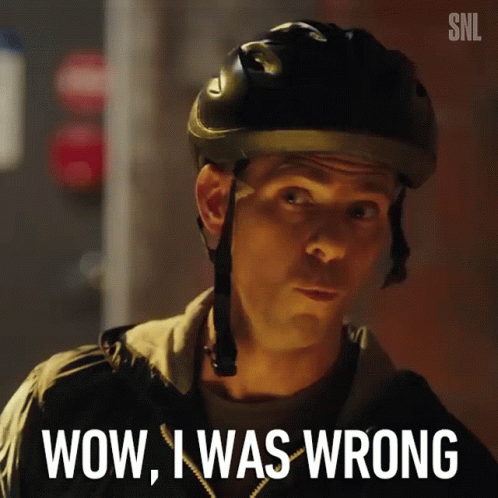 Wow I Was Wrong Mikey Day GIF - Wow I Was Wrong Mikey Day Saturday Night Live GIFs