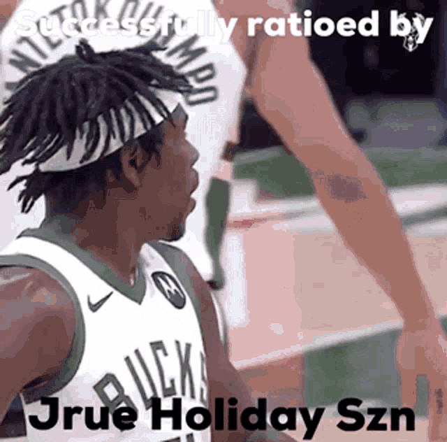 Ratioed By Jrue Ratioed By Jrue Holiday Szn GIF - Ratioed By Jrue Ratioed By Jrue Holiday Szn Successfully Ratioed GIFs
