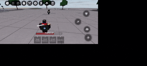 a screenshot of a video game with a weakest dummy being pumped up