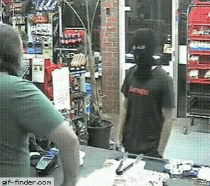 Robber Hold Up GIF - Robber Hold Up Gun GIFs