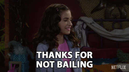 Thanks For Not Bailing Thanks For Being Here GIF - Thanks For Not Bailing Thanks For Being Here Appreciate It GIFs
