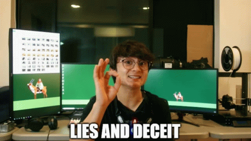 Lies And Deceit Michael Reeves GIF - Lies And Deceit Michael Reeves GIFs