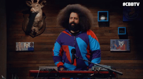 Jesus Christ Reggie GIF - Comedy Bang Bang Reggie Watts Jesus Christ GIFs
