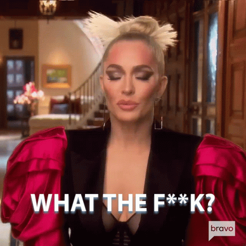 What The Fuck Erika Jayne GIF - What The Fuck Erika Jayne Real Housewives Of Beverly Hills GIFs