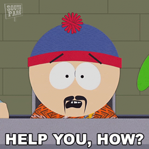Help You How Stan Marsh GIF - Help You How Stan Marsh South Park GIFs