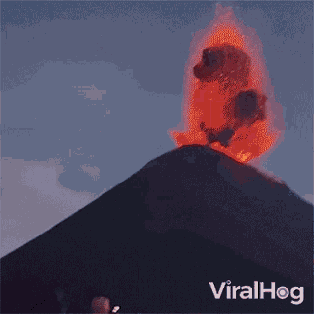 Volcanic Eruption Viralhog GIF - Volcanic Eruption Viralhog Volcán De Fuego Eruption GIFs